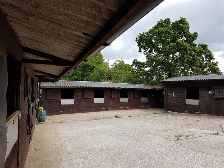 Livery Courtyard Horsehill Farm Dorset